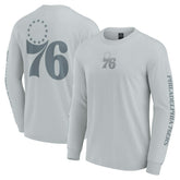 Philadelphia 76ers Elements Strive Long Sleeve T-Shirt - Gray | Fanatics online