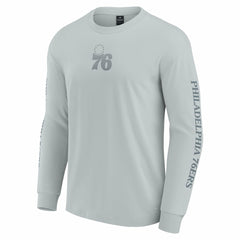 Philadelphia 76ers Elements Strive Long Sleeve T-Shirt - Gray | Fanatics online