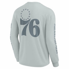 Philadelphia 76ers Elements Strive Long Sleeve T-Shirt - Gray | Fanatics online
