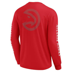 Atlanta Hawks Elements Strive Long Sleeve T-Shirt - Red | Fanatics for sale