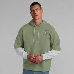 Los Angeles Lakers Elements Sleek Pullover Hoodie - Olive | Fanatics online