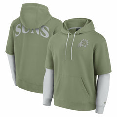 Phoenix Suns Elements Sleek Pullover Hoodie - Olive | Fanatics discount