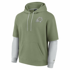 Phoenix Suns Elements Sleek Pullover Hoodie - Olive | Fanatics discount