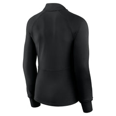Philadelphia 76ers Women's Elements Match Raglan Quarter-Zip Top - Black | Fanatics online