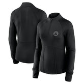 Boston Celtics Women's Elements Match Raglan Quarter-Zip Top - Black | Fanatics sale