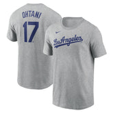 Shohei Ohtani Los Angeles Dodgers 2024 Fuse Name & Number T-Shirt - Gray | Nike