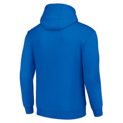 Edmonton Oilers Starter Retro Graphic Pullover Hoodie Royal