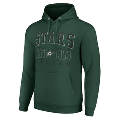 Dallas Stars Starter Graphic Pullover Hoodie Green