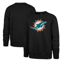 Miami Dolphins '47 Imprint Headline Pullover Sweatshirt - Black for sale