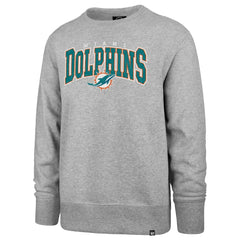 Miami Dolphins '47 Varsity Block Headline Pullover Sweatshirt - Gray sale