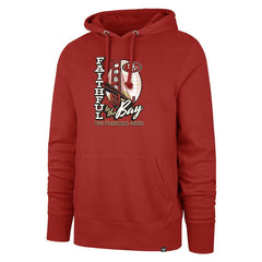 San Francisco 49ers '47 Regional Headline Pullover Hoodie - Scarlet discount