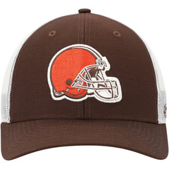 Cleveland Browns '47 Trucker Snapback Hat - Brown/White on sale
