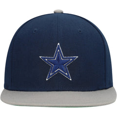 Dallas Cowboys Youth Two-Tone Snapback Hat - Navy/Silver cheap