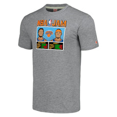 Jalen Brunson & Josh Hart New York Knicks Homage Unisex NBA Jam Tri-Blend T-Shirt - Gray outlet