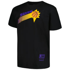 Phoenix Suns Big & Tall Hardwood Classics Vintage Logo T-Shirt - Black | Mitchell & Ness discount