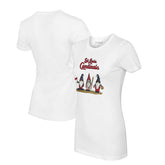 St. Louis Cardinals Tiny Turnip Women's Gnomes T-Shirt - White