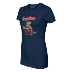 Cleveland Guardians Tiny Turnip Women's Triceratops T-Shirt - Navy