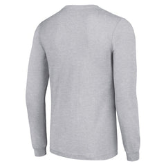 Dallas Stars Starter Color Scratch Long-Sleeve T-Shirt Heather Gray