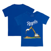 Kansas City Royals Tiny Turnip Youth Excavator T-Shirt - Royal