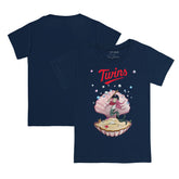 Minnesota Twins Tiny Turnip Youth Mermaid T-Shirt - Navy