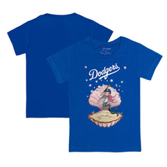 Los Angeles Dodgers Tiny Turnip Youth Mermaid T-Shirt - Royal