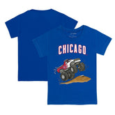 Chicago Cubs Tiny Turnip Youth Monster Truck T-Shirt - Royal