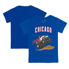 Chicago Cubs Tiny Turnip Youth Monster Truck T-Shirt - Royal