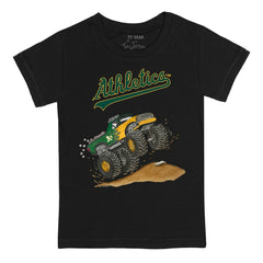 Athletics Tiny Turnip Youth Monster Truck T-Shirt - Black