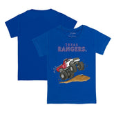 Texas Rangers Tiny Turnip Youth Monster Truck T-Shirt - Royal