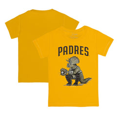 San Diego Padres Tiny Turnip Youth Triceratops T-Shirt - Gold