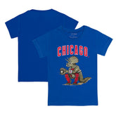 Chicago Cubs Tiny Turnip Youth Triceratops T-Shirt - Royal
