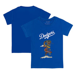 Los Angeles Dodgers Tiny Turnip Youth 2024 Year of the Dragon T-Shirt - Royal