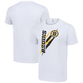 Boston Bruins Starter Color Scratch T-Shirt White