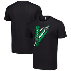 Dallas Stars Starter Color Scratch T-Shirt Black