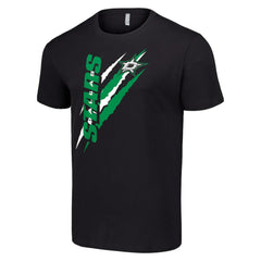 Dallas Stars Starter Color Scratch T-Shirt Black