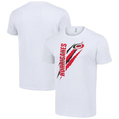 Carolina Hurricanes Starter Color Scratch T-Shirt White