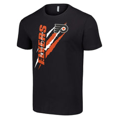 Philadelphia Flyers Starter Color Scratch T-Shirt Black