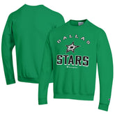 Dallas Stars Champion Eco Powerblend Crewneck Sweatshirt Kelly Green