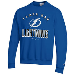 Tampa Bay Lightning Champion Eco Powerblend Crewneck Sweatshirt Royal