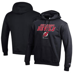 New Jersey Devils Champion Eco Powerblend Pullover Hoodie Black