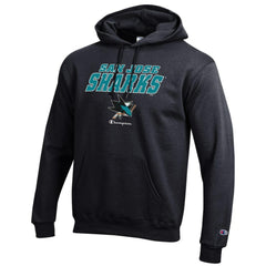 San Jose Sharks Champion Eco Powerblend Pullover Hoodie Black