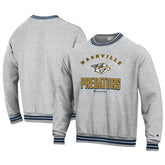 Nashville Predators Champion Reverse Weave Yarn Dye Pullover Sweatshirt Heather Gray