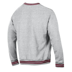 Colorado Avalanche Champion Reverse Weave Yarn Dye Pullover Sweatshirt Heather Gray
