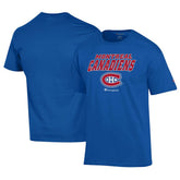 Montreal Canadiens Champion Jersey T-Shirt Royal