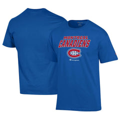 Montreal Canadiens Champion Jersey T-Shirt Royal