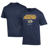 Nashville Predators Champion Jersey T-Shirt Navy