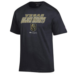 Vegas Golden Knights Champion Jersey T-Shirt Black