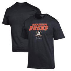 Anaheim Ducks Champion Jersey T-Shirt Black