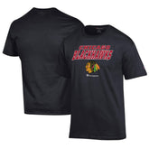 Chicago Blackhawks Champion Jersey T-Shirt Black