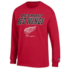 Detroit Red Wings Champion Long-Sleeve Jersey T-Shirt Red